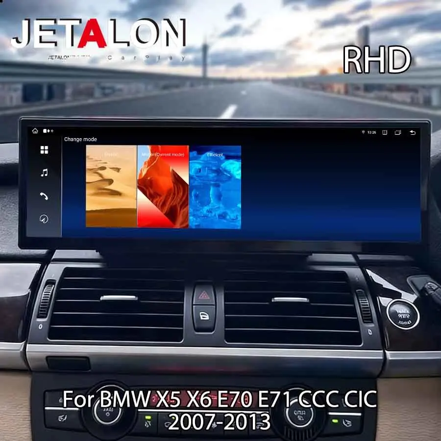 

Автомагнитола Android 14.9'' для BMW X5 X6 E70 E71 CCC CIC 2007-2013 с GPS, мультимедиа, видеоплеером, Wi-Fi и CarPlay