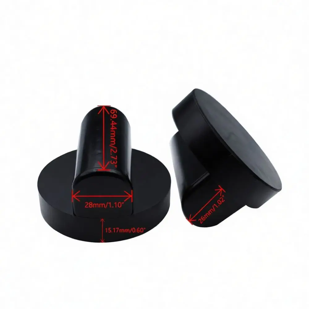 Car Jack Stand Rubber Pad Heavy Duty Non Slip Buffer Block Automotive Chassis Protection Tool For Vehicle Maintenance