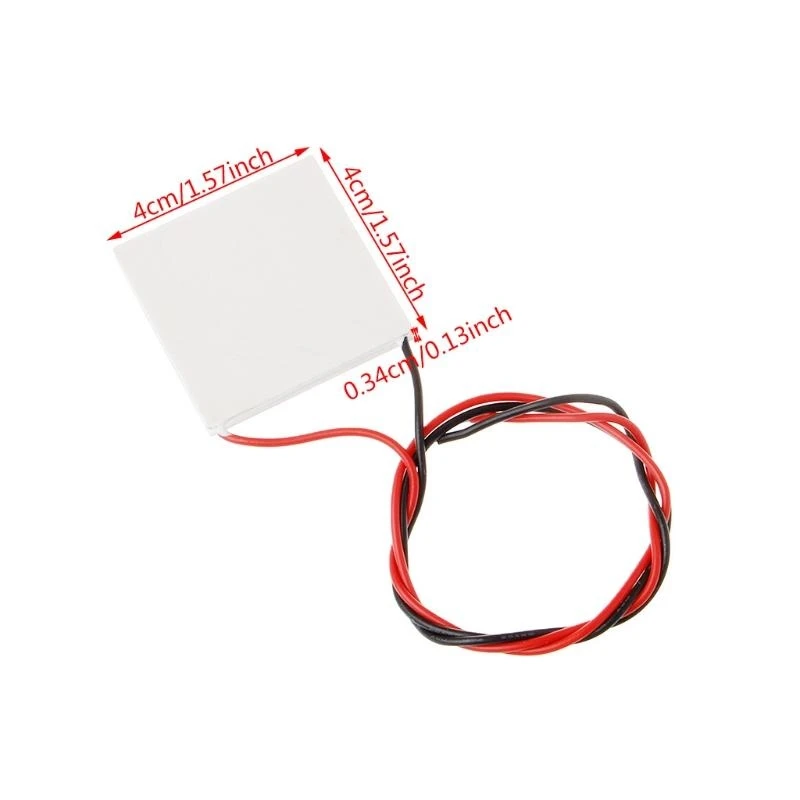 HX6A High Temperature Thermoelectric Power Generator Peltier TEG Module 40x40mm
