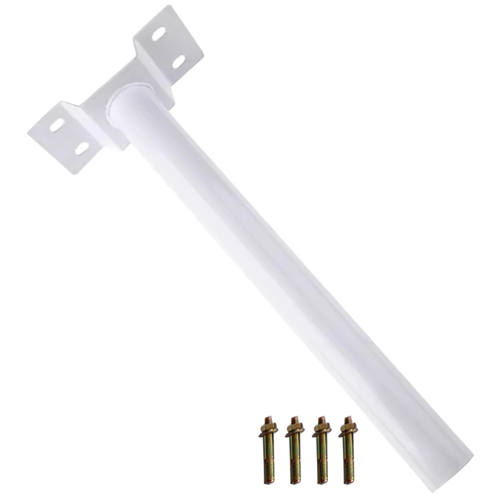 

Solar Street Light Bracket 48 48 Random Color Outdoor Metal Mount Pathway Lights Sturdy Pole Support Arm Easy Install