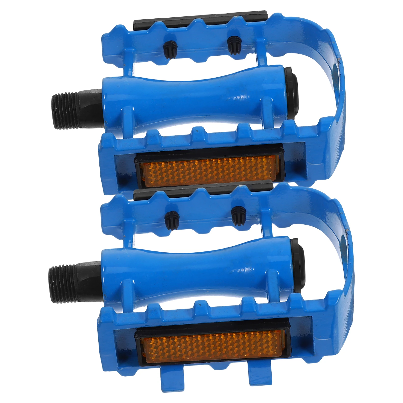 

1 Pair Aluminum Alloy Mountain Bike Anti-Slip Spikes Reflective Stripe Durable Ball Bearing Universal Platform For Road Fixed