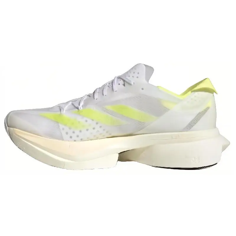 adidas Adizero Adios Pro 3 Running Shoes Unisex Low-top White And Yellow Sneakers shoes IH2524