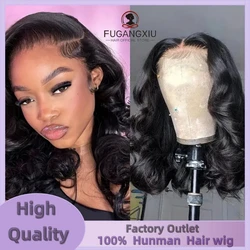 Perruque Transparent Short Bob Body Wave 13x4 Lace Front Human Hair Wig Loose Body Wave Lace Frontal Wigs For Women On Sale