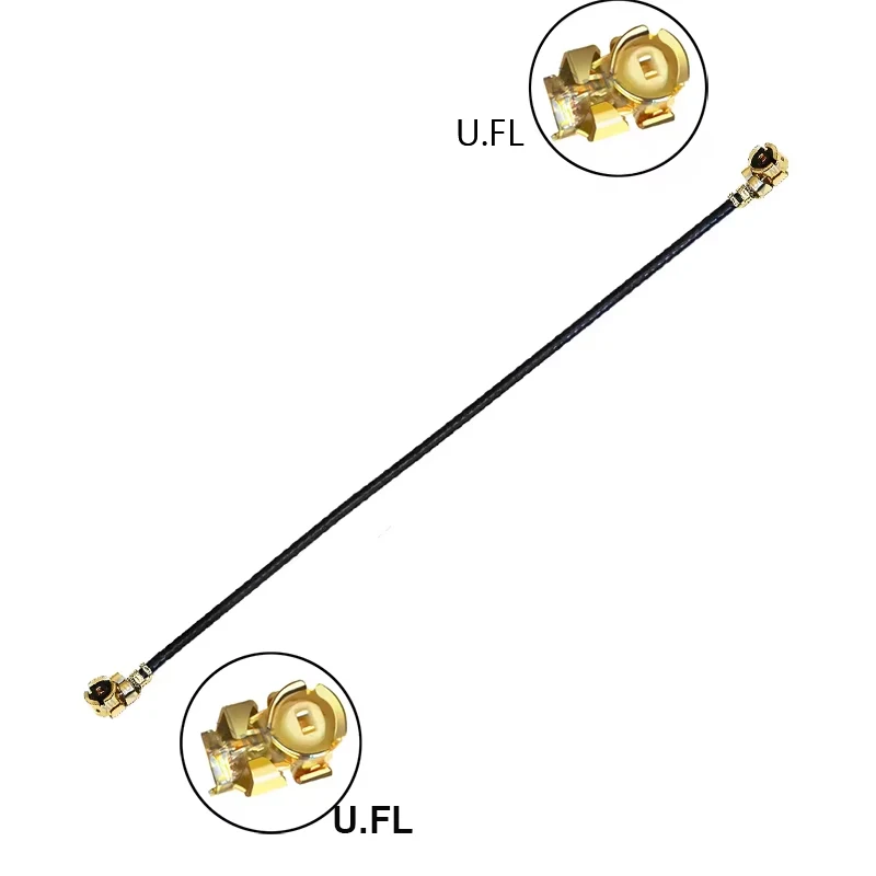 5Pcs RG1.13 U.FL  to U.FL Cable UFL to U.FL 1 Connector u.fl Terminal Adapter U.FL Female Jack Antenna Coaxial Jumper