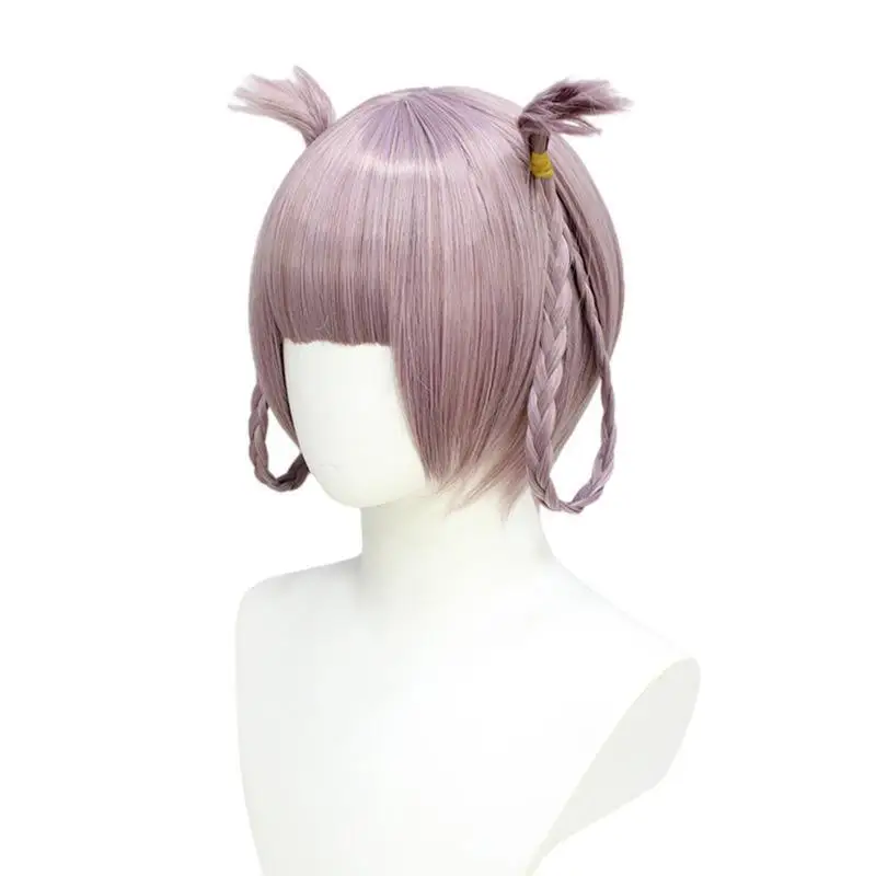 Oproep Van De Nacht Nazuna Nanakusa Cosplay Pruik 30Cm Gemengde Kleur Synthetisch Haar