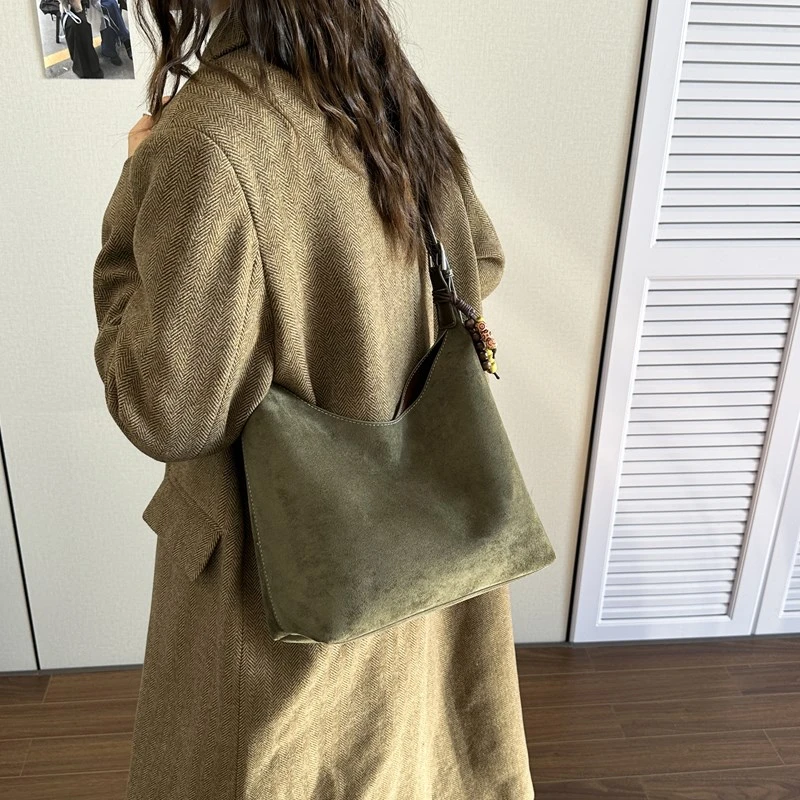 

Women High End Luxury Leather Shoulder Bag Elegant Classic Fashion Tote Handbag Daily Crossbody