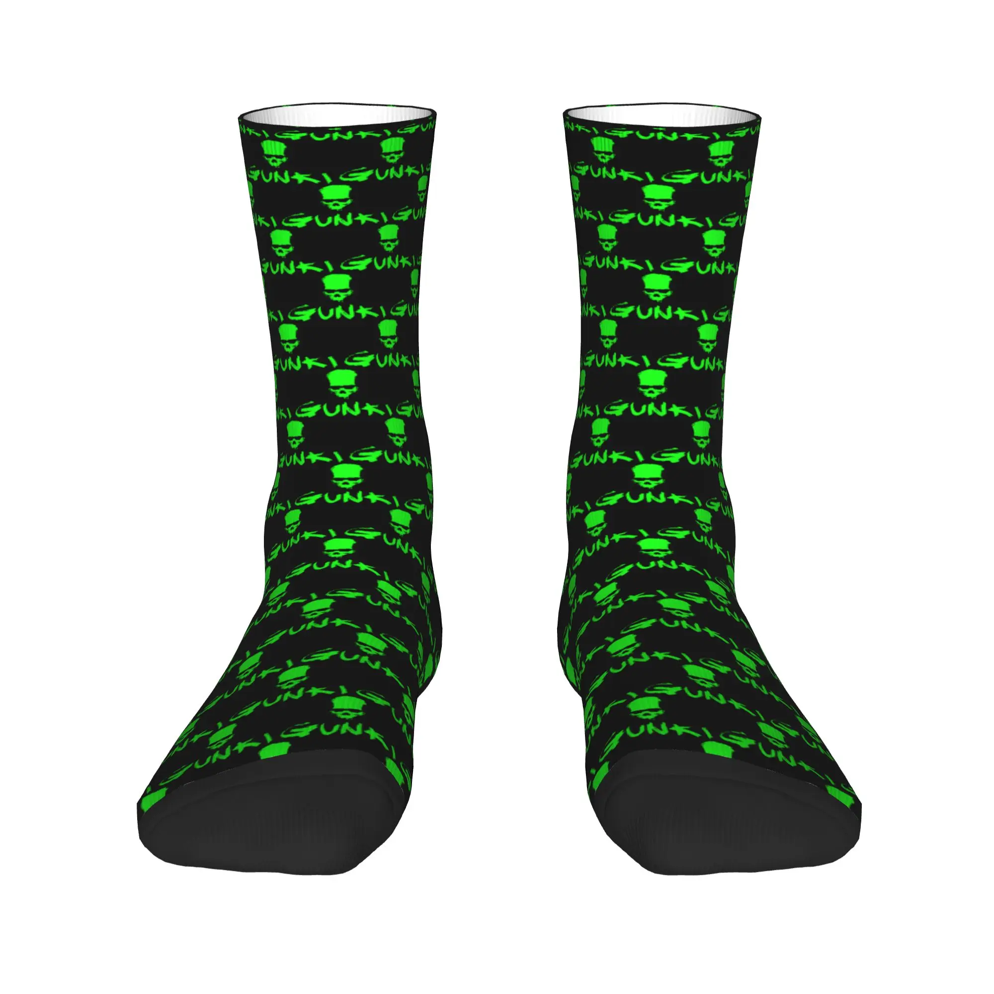 

Kawaii Gunkis Logo Socks Men Women Warm 3D Printed Basketball Sports Socks