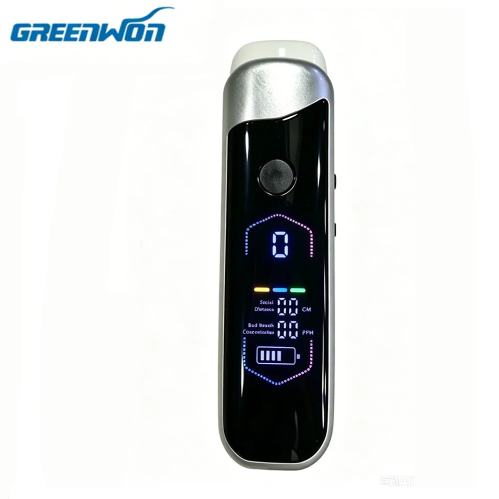 GREENWON Portable Bad Breath Tester Halitosis Detector Oral Breath Analyzer Type-C Charging
