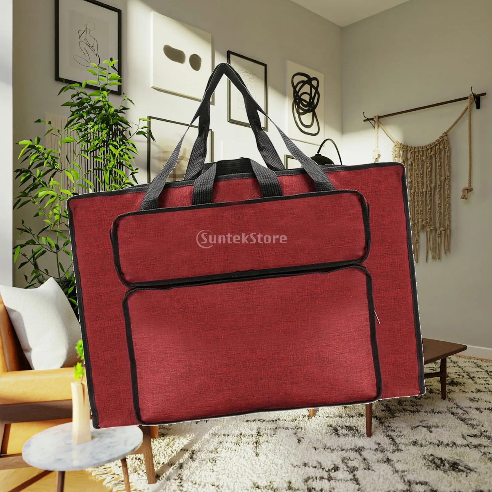 art-portfolio-case-art-supplies-organizer-with-outer-pockets-and-handle-drawing-bag-for-outdoor