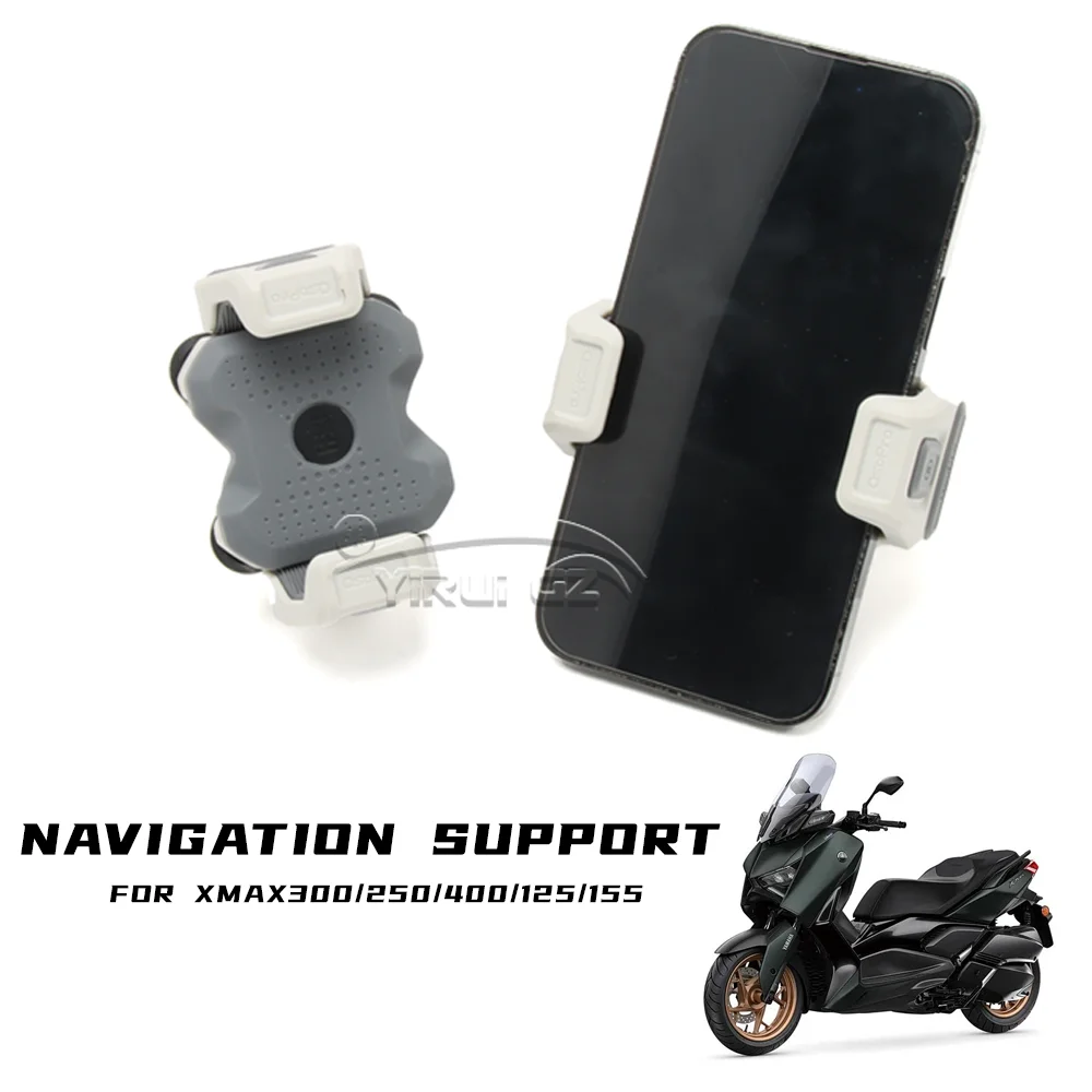 

For XMAX300 XMAX 250 300 400 Motorcycle Accessories NEW handlebar Mobile Phone Holder GPS stand bracket X-MAX 125 XMAX400
