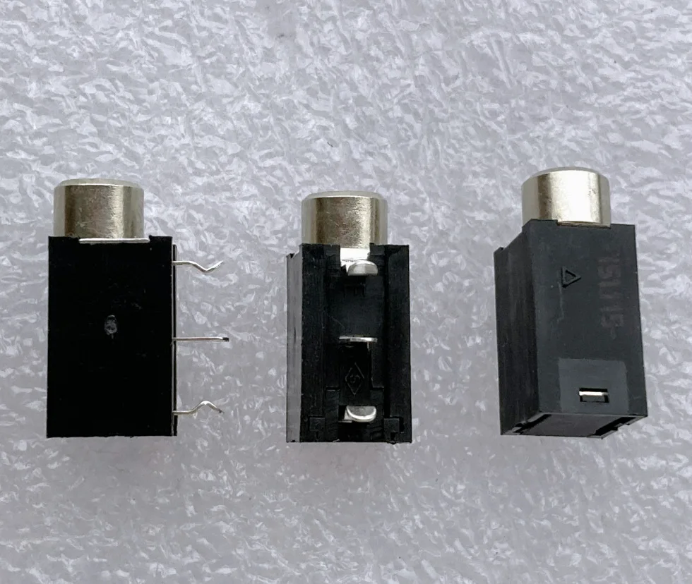 For 3.5mm audio earphone socket, copper ring 3P 3 pins, stereo, microphone socket, microphone female seat
