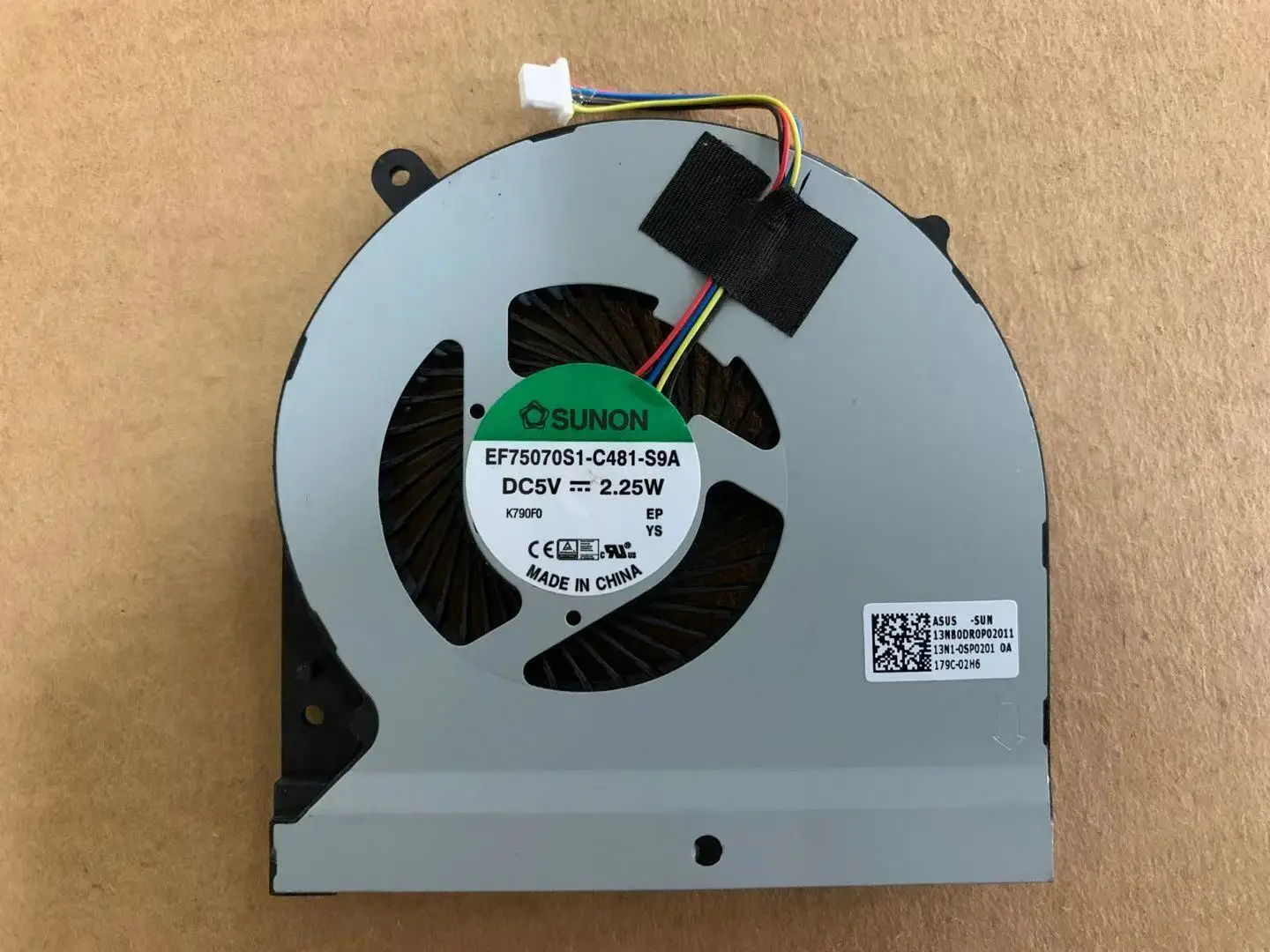 

НОВЫЙ ОХЛАЖДАЮЩИЙ ВЕНТИЛЯТОР SUNON EF75070S1-C481-S9A DC5V 2,25 Вт 13NB00R0P02011 13N1-0SP0201