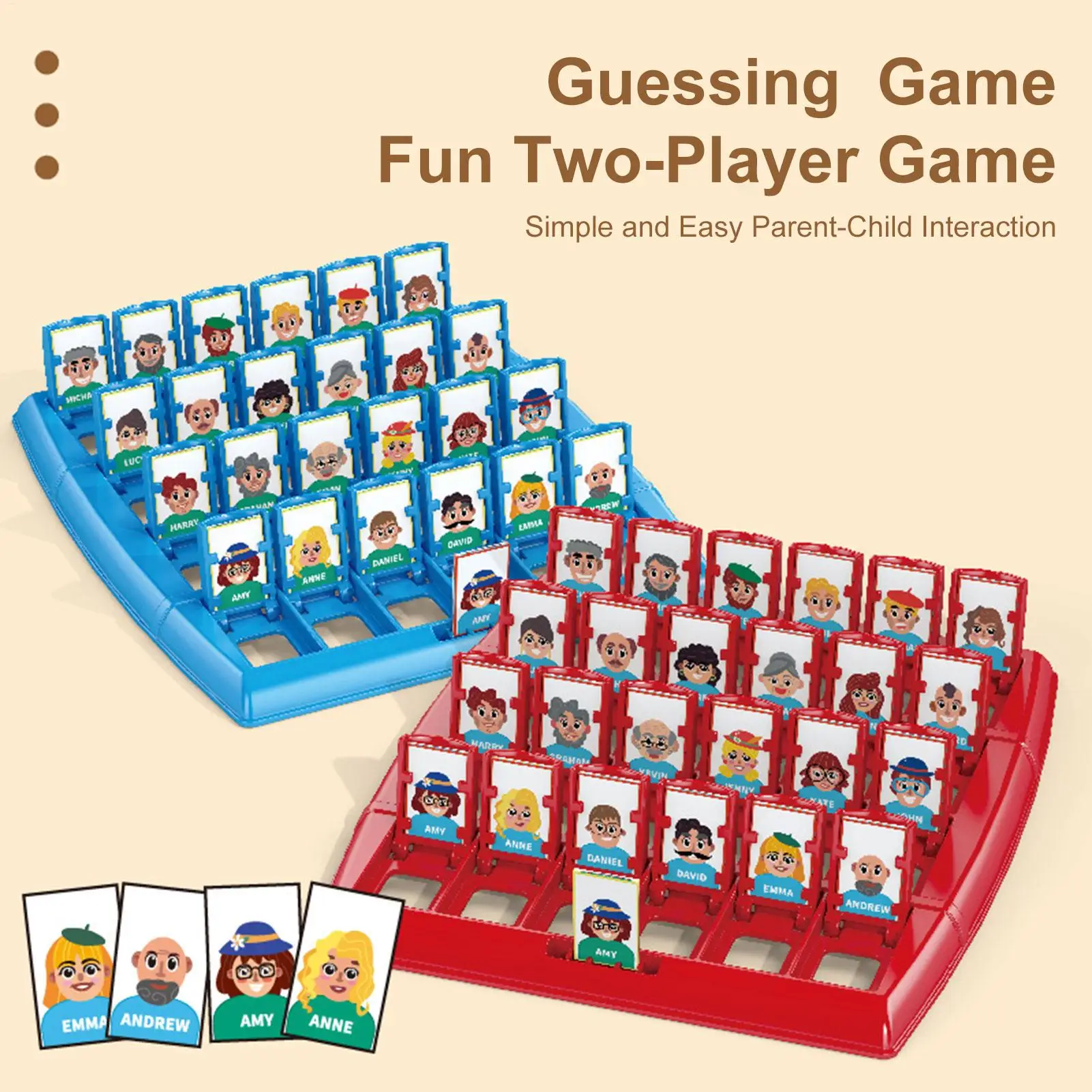 Memory Game Guessing Strategy Toy Interactive Memory Toy for Family Party Gathering Night Holiday Preschool Camping Picnic
