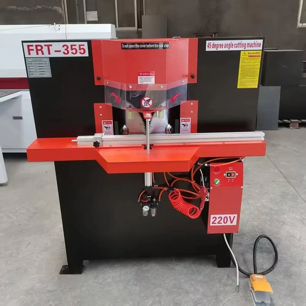Hot Sale Picture Photo Frame Cutting Machine for Picture Frame Moulding with Free Gift In-Stock PS Moulding or Saw Blade