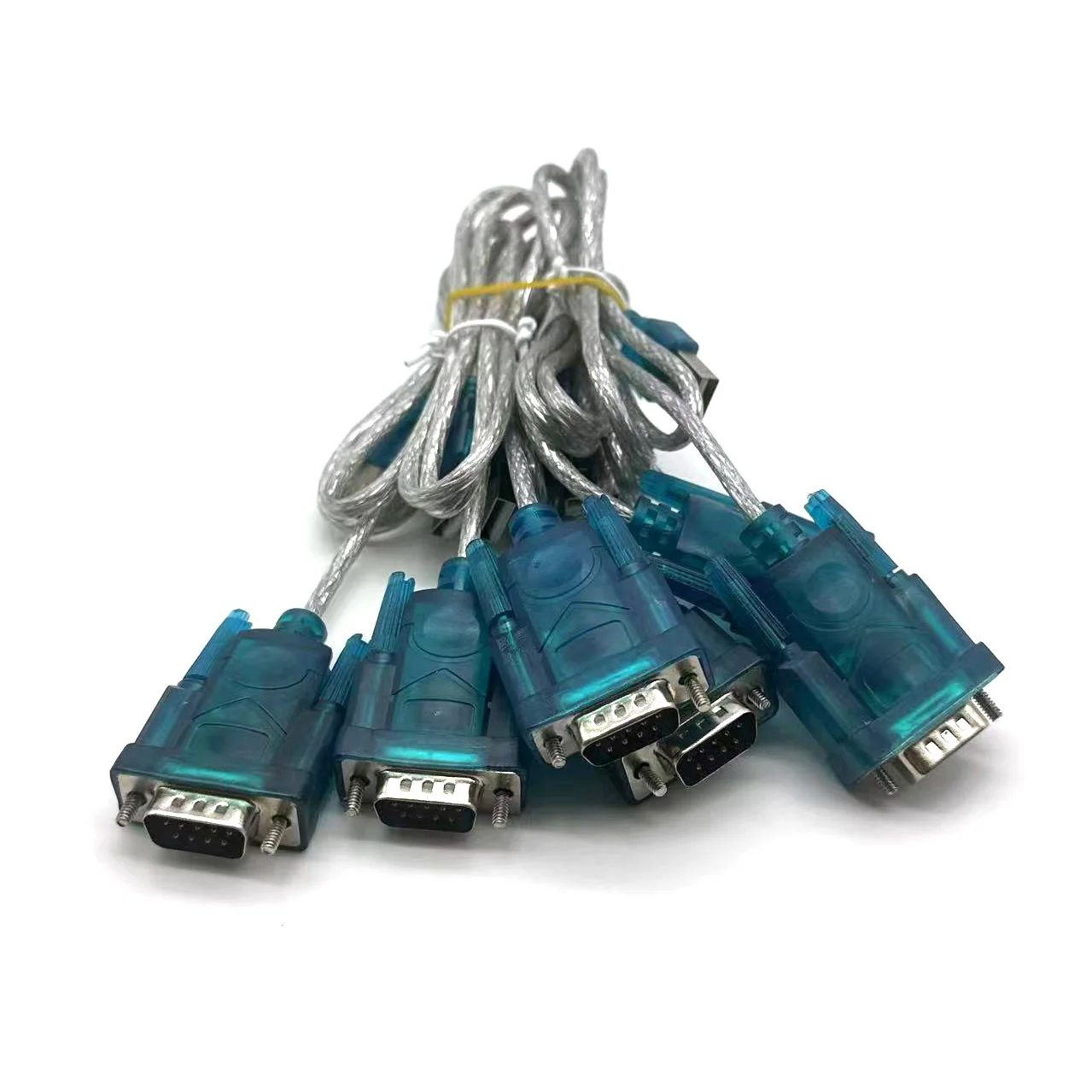 High Quality USB 2.0 to Serial RS-232 DB9 9Pin Chipset SUPPORT Adapter USB RS232  Cable  Converter