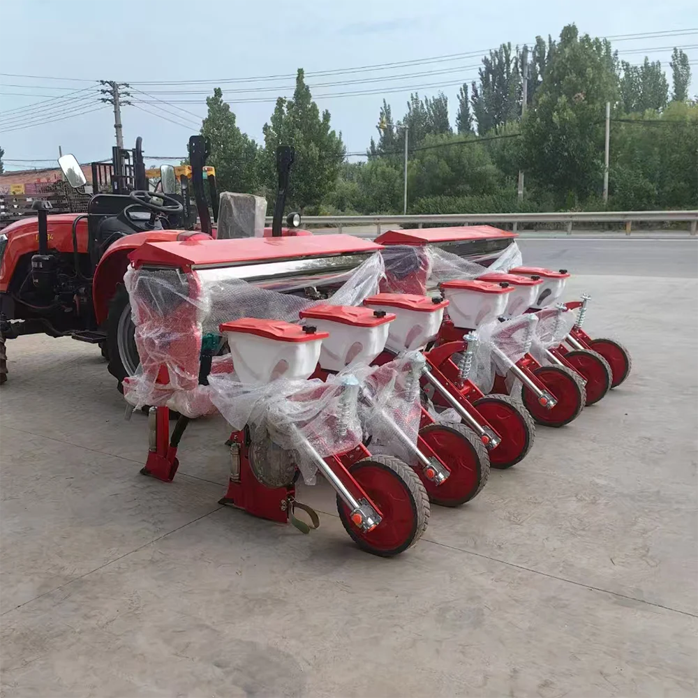 

4-Row Universal Pneumatic Maize Planter Precision Seeder Fertilization Long Service Life 4WD Wheel Core Including Motor Bearing
