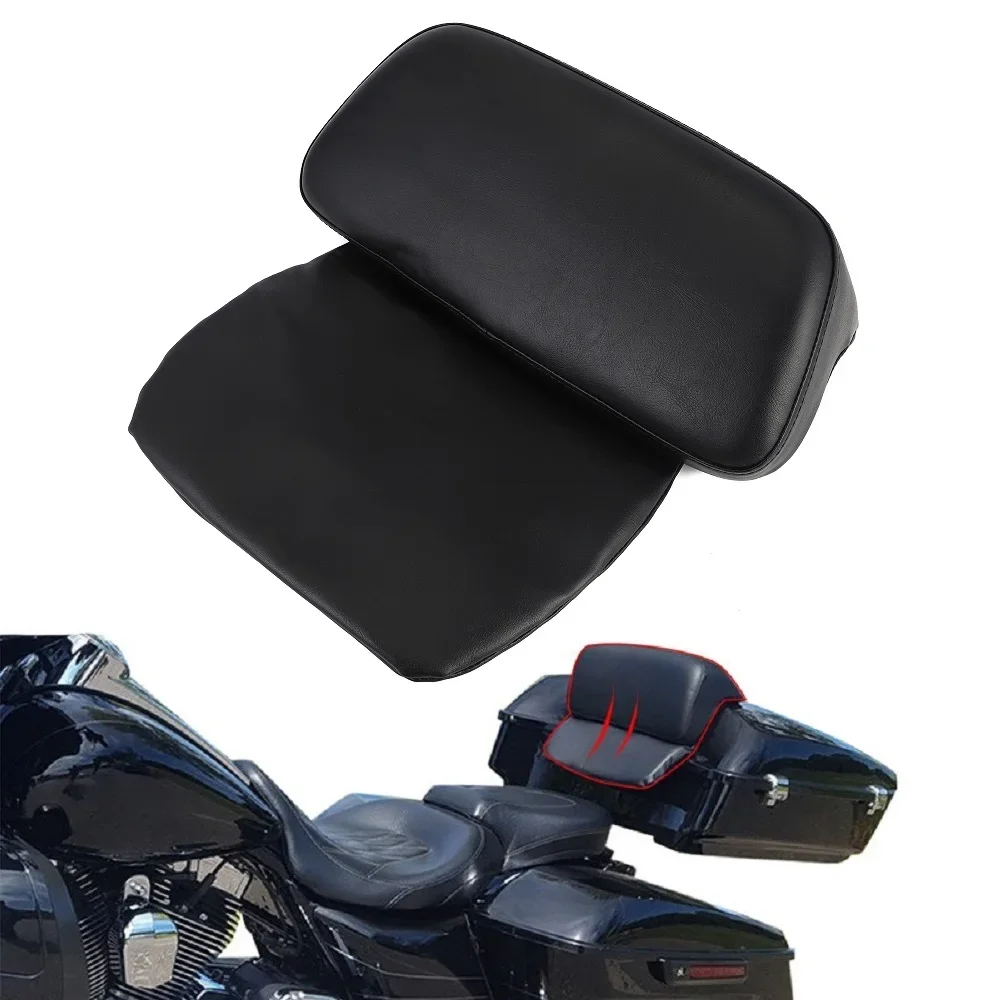 Motorcycle Tour Pack Backrest Pad Trunk Backrest Pads For Harley Touring Road Street Tri Glide Electra Road King 2014-2022