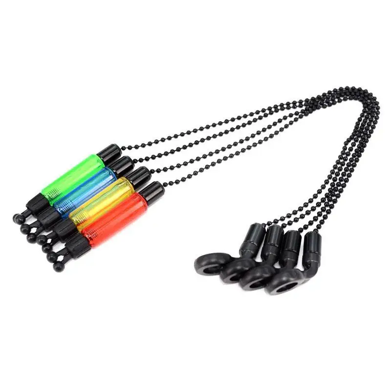 Fishing Alarm Swinger Steel Chain Steel Aluminum Set Swinger Carp Fishing Indicator 4 Color Bite Alarm Fishing Tools 2022 New