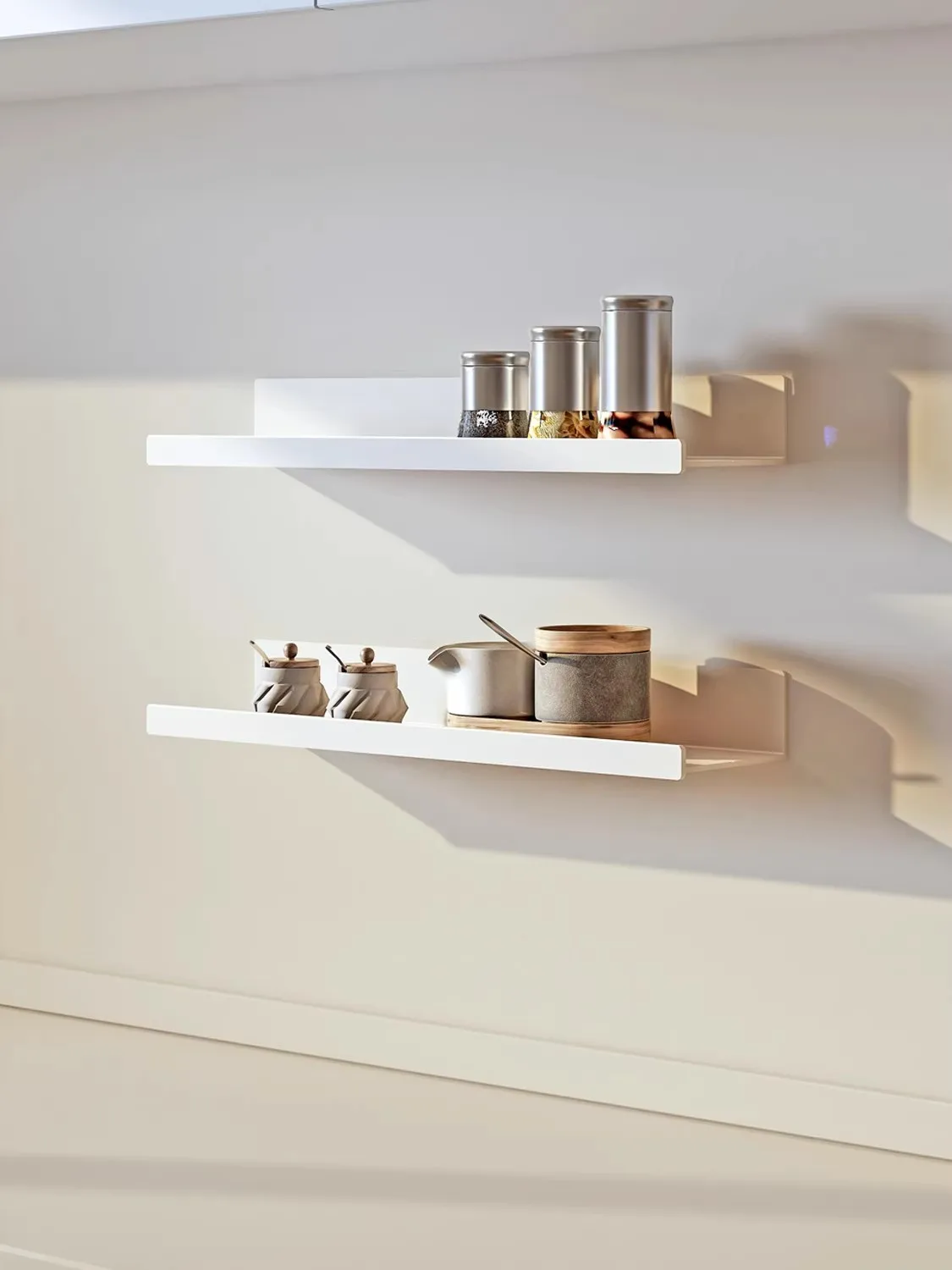 Kitchen Decorative Storage Seasoning Bottle Wall Hanging Storage Rack Living Room, Bathroom Cup Perfume Cosmetics Storage Rack