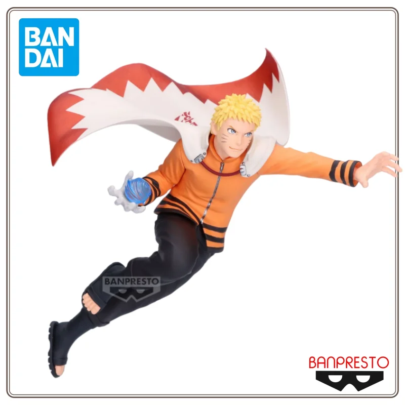 Neues Original BANDAI NARUTO Modell Uzumaki Naruto Uchiha Sasuke Uchiha Itachi Anime Handgemachte Sammlerstücke Geburtstagsgeschenke auf Lager