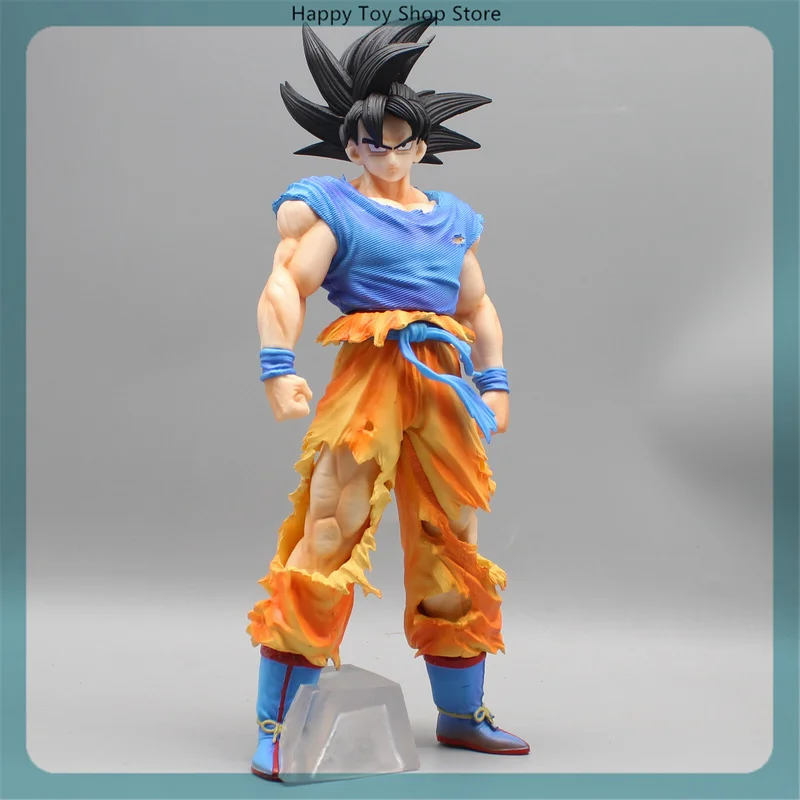 29cm Dragon Ball Goku Black Hair Migatte No Gokui Anime Figure Model Statue Collection Desktop Decoration Ornament Toys Gifts