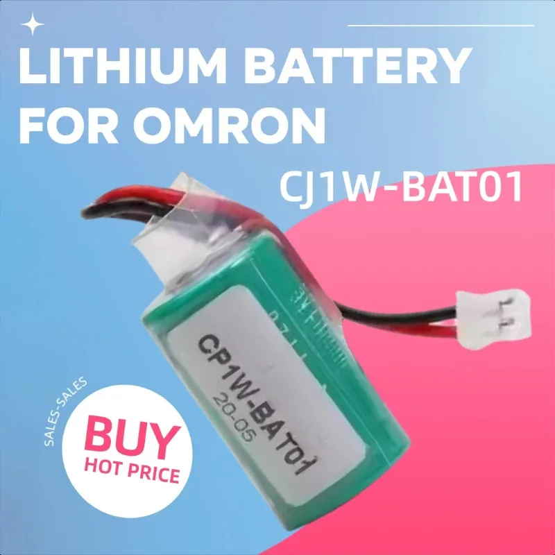 

CP1W-BAT01 for Omron PLC CP1E/CP1H/CP1L Lithium Battery CJ1W-BAT01