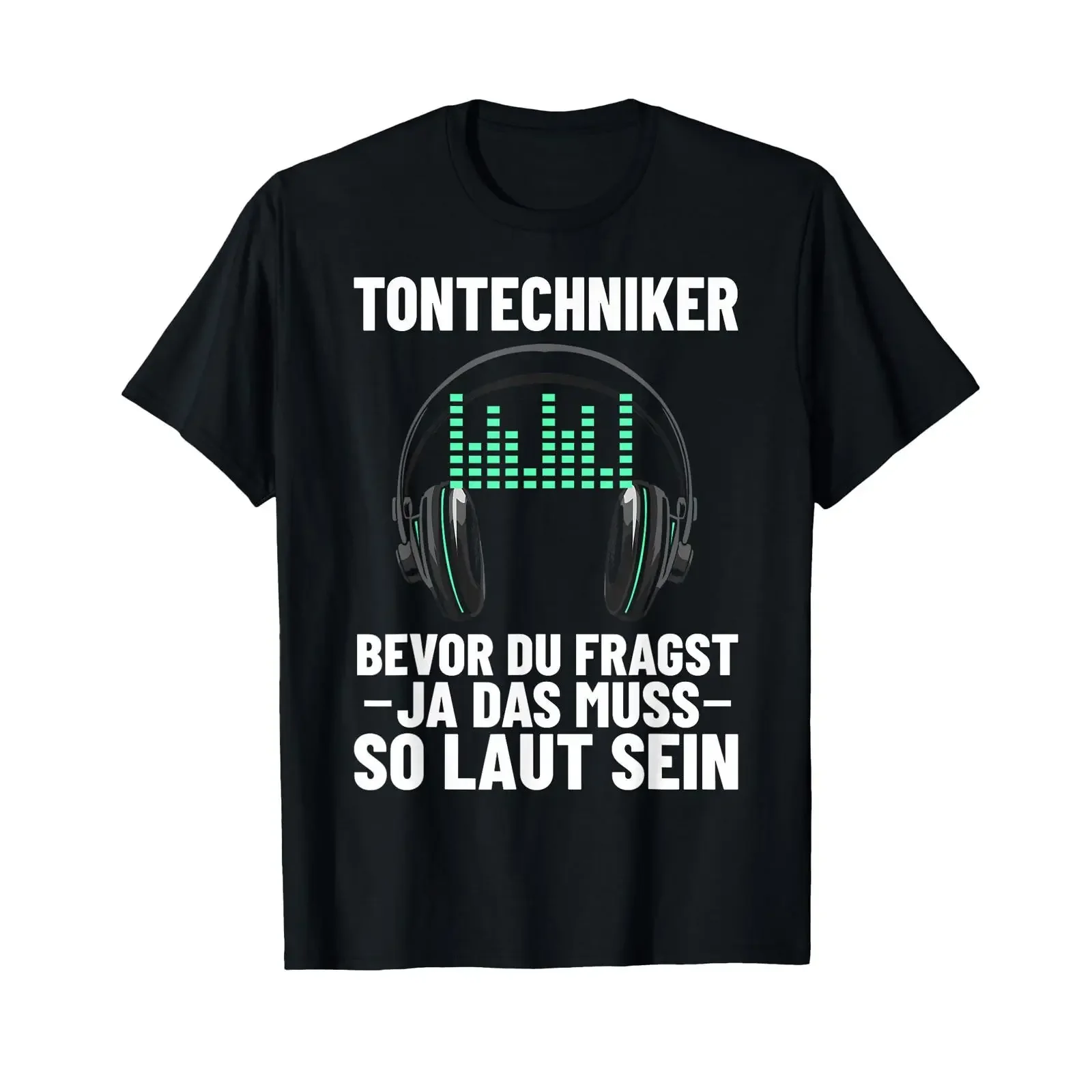 Tontechnik Recording Volume Mixer Sound Technician T Shirt vintage Washed designer clothes Stretched homme fashion Versatile