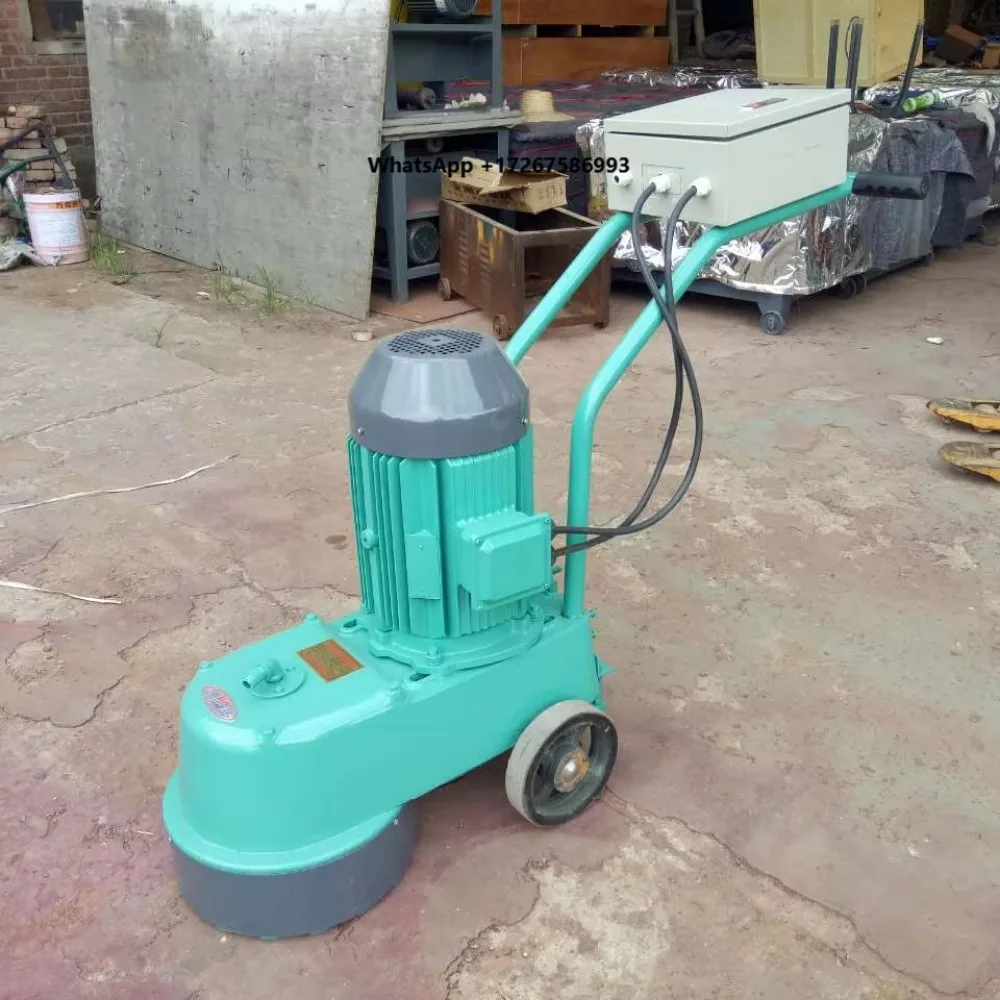220V 380V Electric Concrete Floor Grinder Machine Polishing and Grinding With Vacuum Function