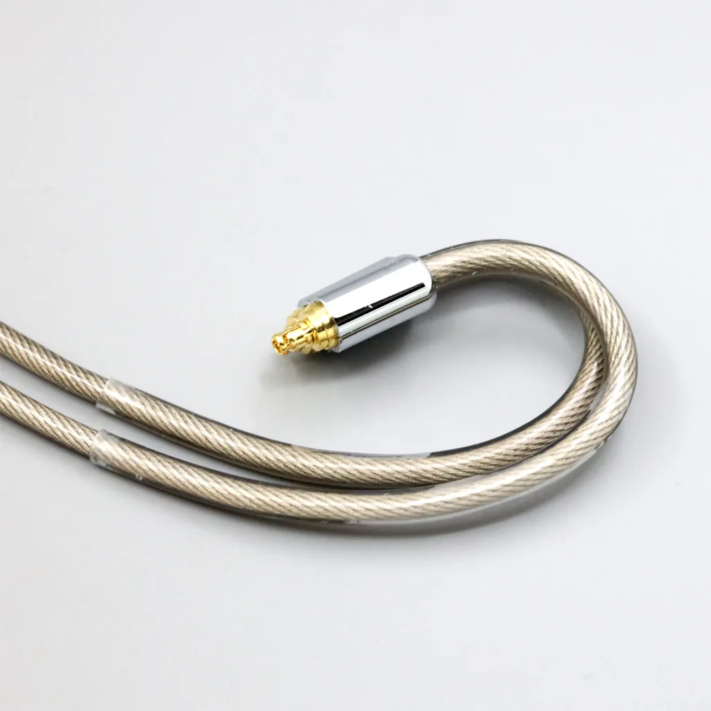 Кабель для наушников типа 6 756 core 7n Litz OCC с посеребренным покрытием для AKG N5005 N30 N40 MMCX LN007850