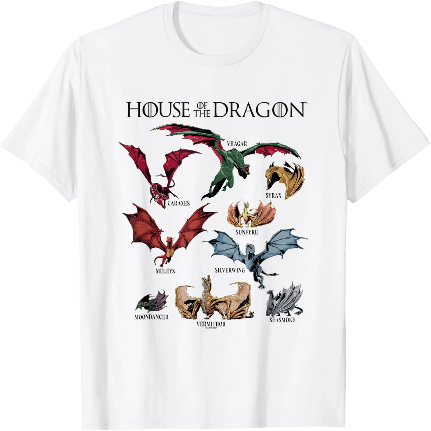 Iconic Epic Dragons Collage Chest Logo T-Shirt Cotton t-shirt, Vintage t-shirt,