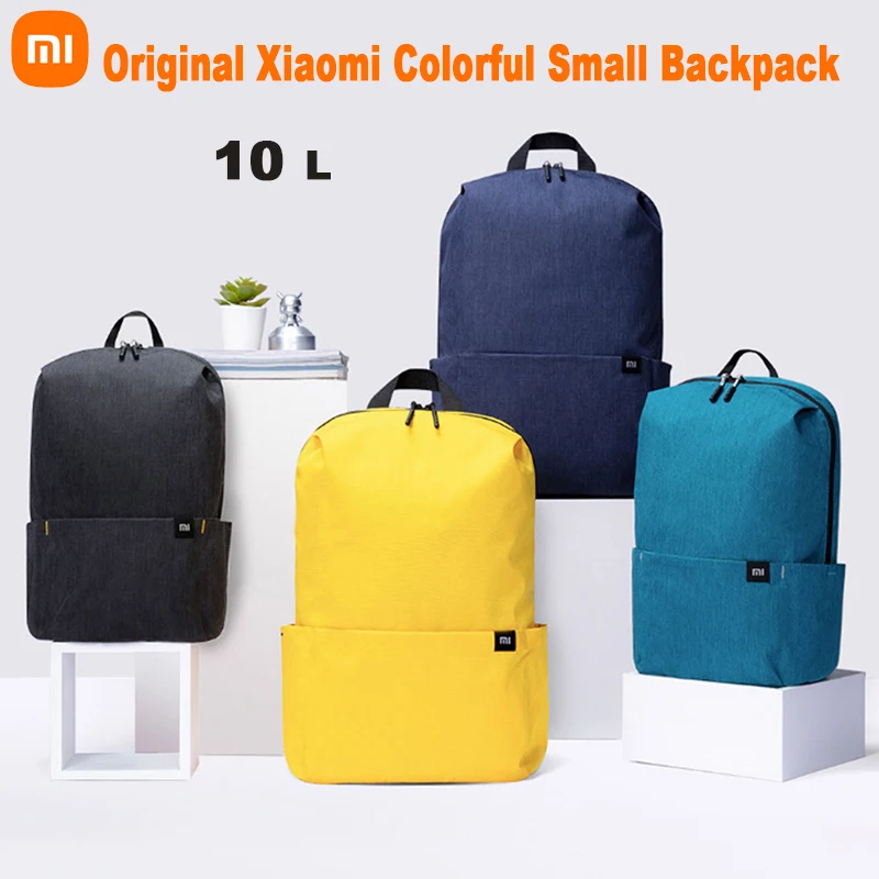 

Original Xiaomi Backpack 10L Lightweight Bag Waterproof Colorful Outdoor Daily Leisure Urban Neutral Sports Travel Backpack