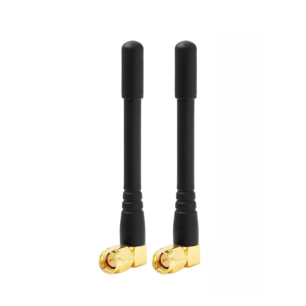 433Mhz  Lora Antenna External Omni 433 Mhz Whip Antenna with SMA Male Connector 70mm Rubber Elbow Rod Antenna