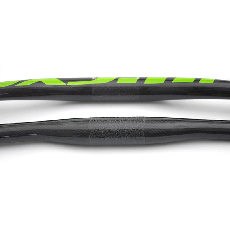 Ullicyc Carbon rower górski kierownica rowerowa kierownica węglowa MTB 3k błyszczący zielony 31.8*600/640/660/680/700/720mm CB186 — zdjęcie 5