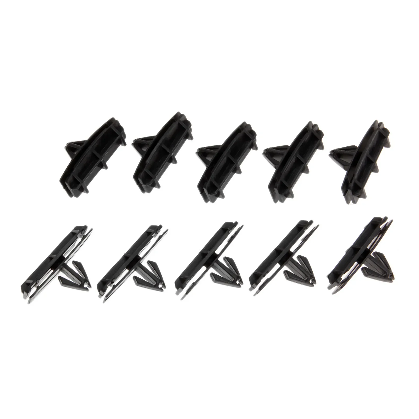 25 stks Auto Spatbord Panel Flare Clips, Rocker Molding Retainer Clip Fastener Nylon Klinknagel 68039280 -AA voor Jeep Wrangler JK 2007-2018