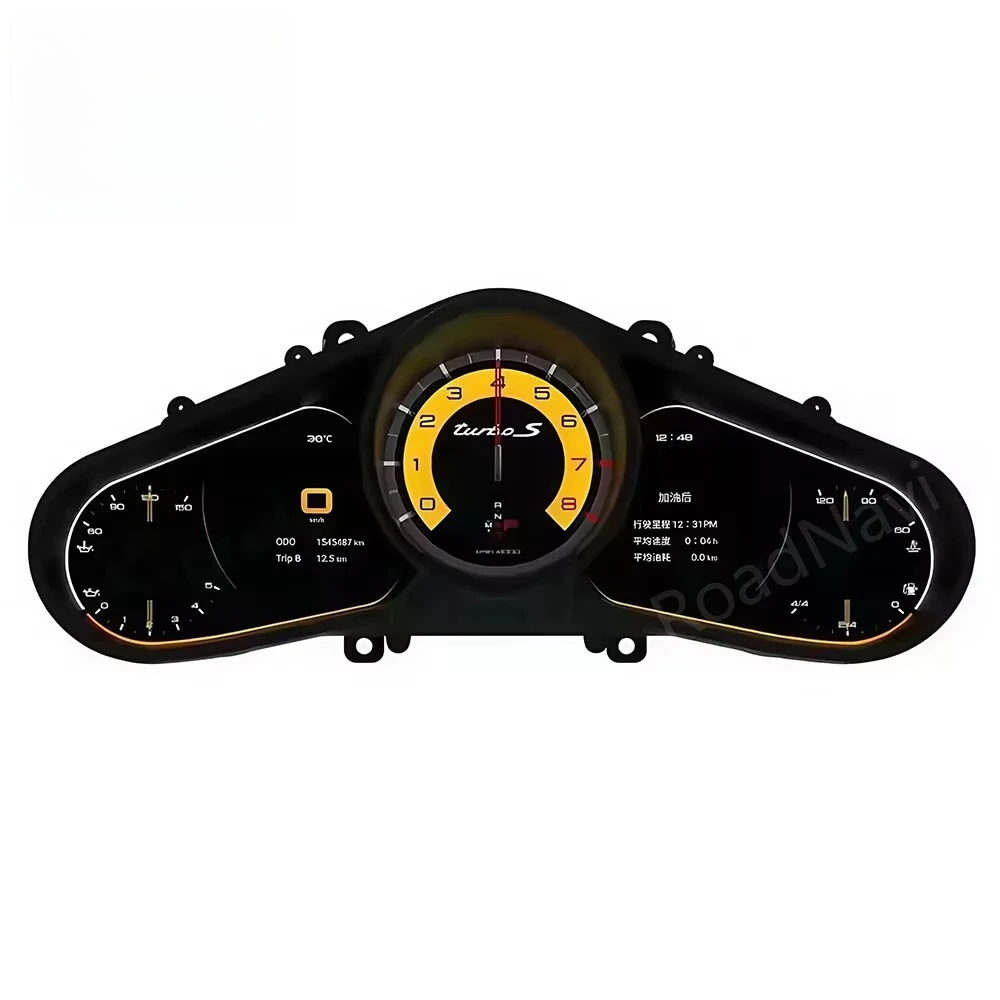 

Car Auto Speedometer Cayenne Panamera 911 2010-2019 LCD Digital Cluster Car Dashboard Instrument