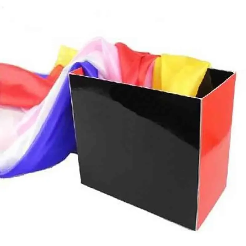 

Silk Fountain Box 2 Magic Tricks Magia Magie Close Up Stage Accessories Props