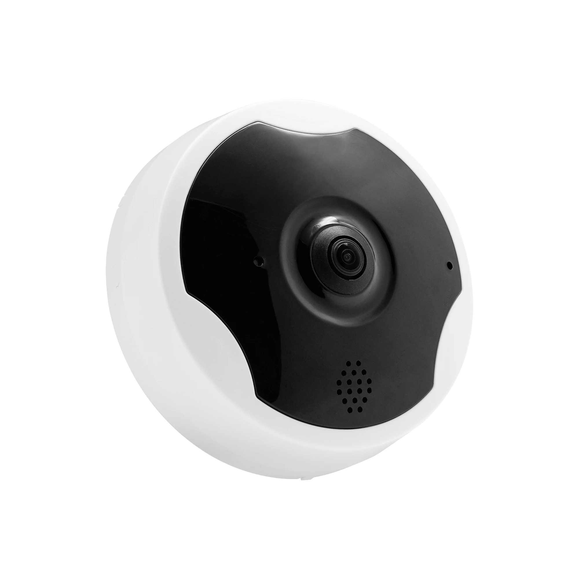 2026 8MP PoE IP Fisheye Camera with 360 Degree View,  Two Way Talk, Ceiling Wall Desk Mount, Multiple Panoramic Display