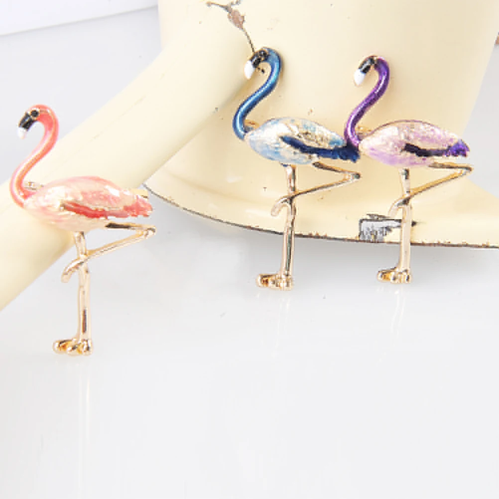 

flamingo pin flamingo animal pin flamingo lapel pin flamingo metal pin metal flamingo brooch