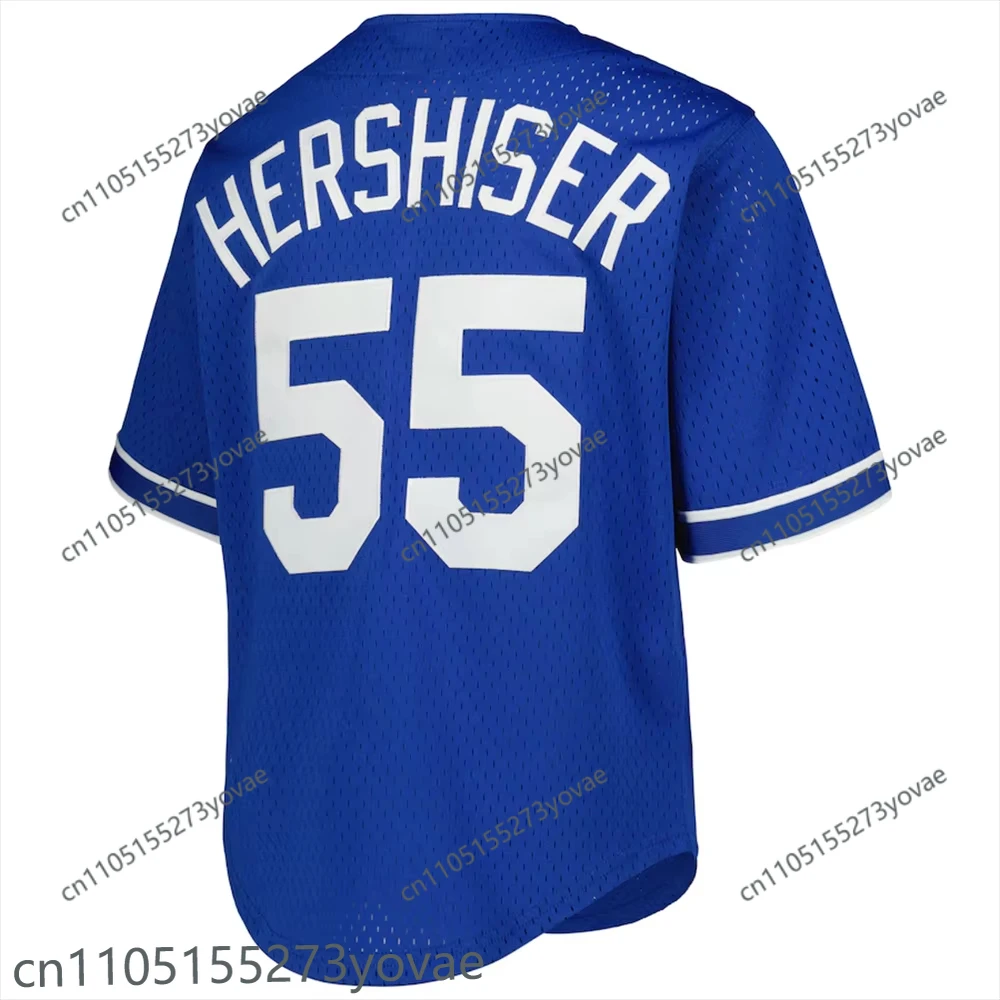 

3Dprinted baseball uniform 'HERSHISER 55' Bold Script + Retro Fit—Unisex for Timeless Baseball Glory!”