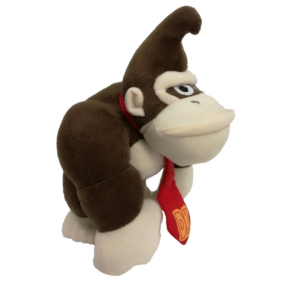 Super Mario Spiel Donkey Kong & Freunde Plüsch-Set - Riesiger Affe mit kleinem Affenbaby, Klassische Videospiel-Charakter Plüschtiere – Detail 6