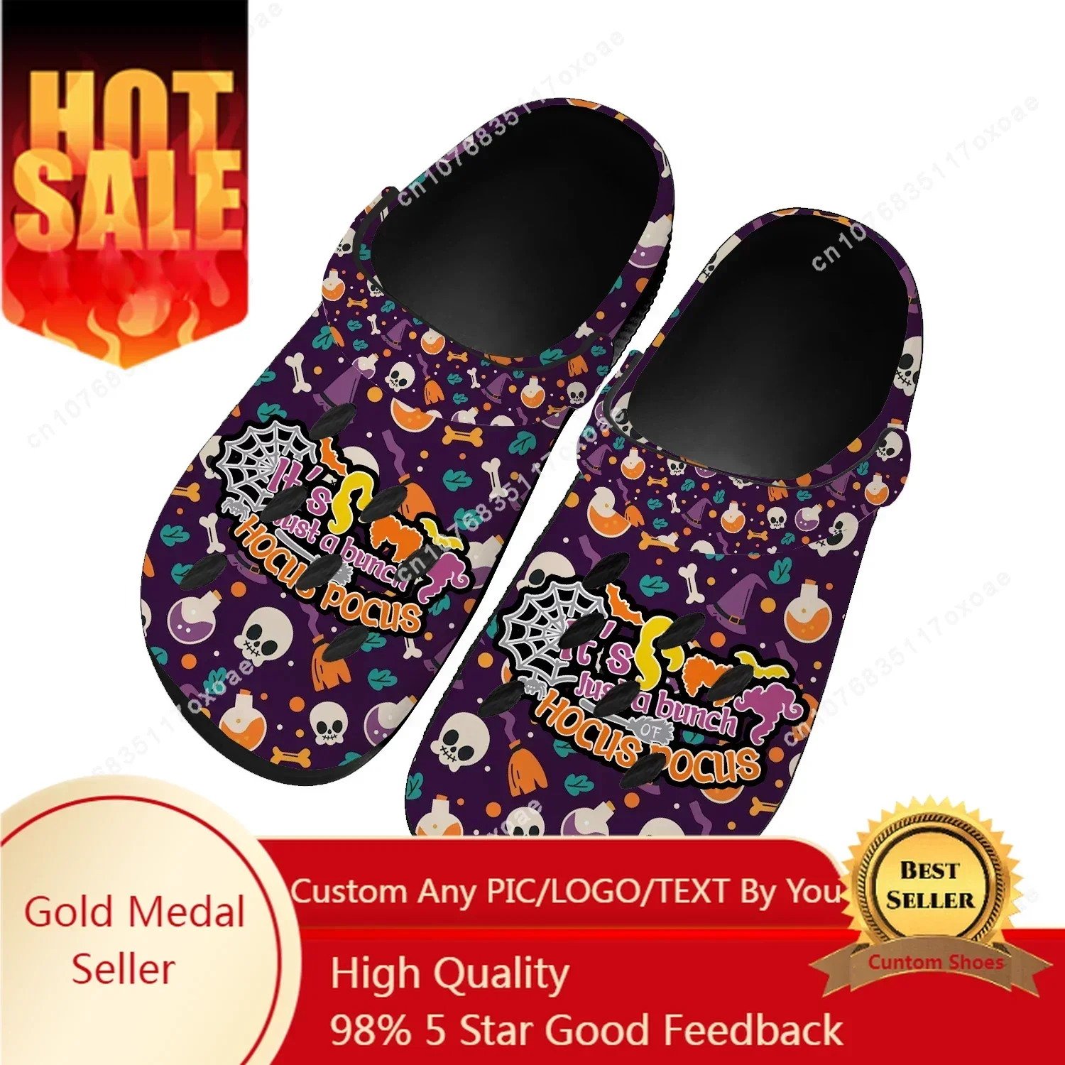 

Halloween Home Clog Mens Women Youth Boy Girl Sandals Hocus Pocus Sanderson Sisters Shoes Garden Custom Shoe Beach Hole Slippers