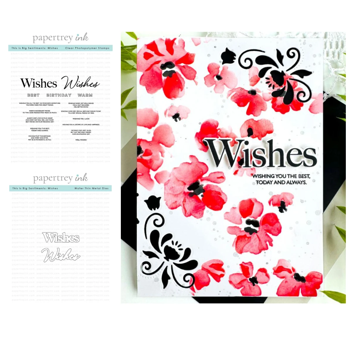 

This Is Big Sentiments: Wishes Metal Cutting Dies Scrapbooking Diary Decoration Embossing Molds DIY Greeting Card Gift Handmade