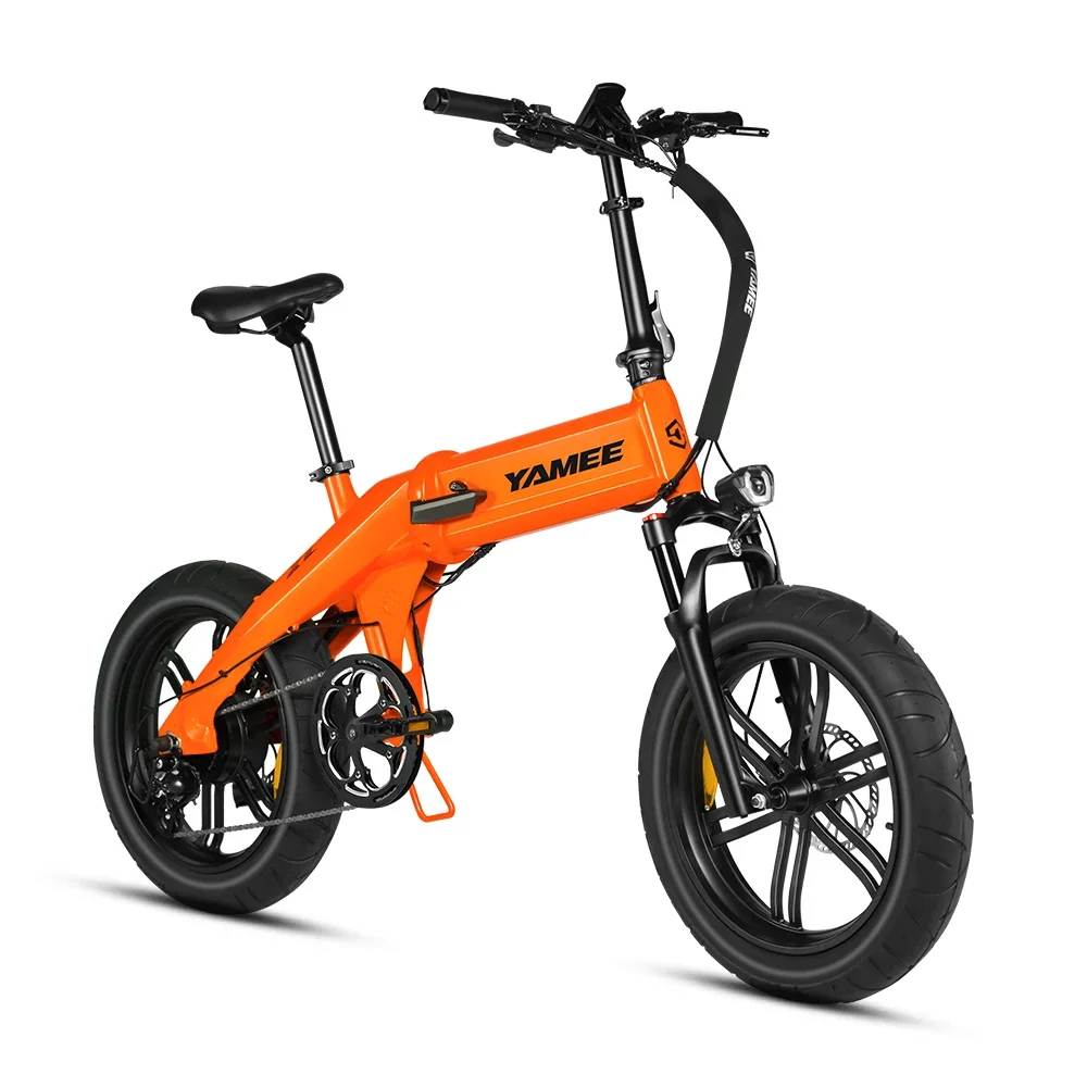 

YAMEE XL складной электронный велосипед для взрослых, 750 Вт, 48 В, 15 Ач, аккумулятор, электрический велосипед, 20-дюймовый электронный горный велосипед с толстыми шинами