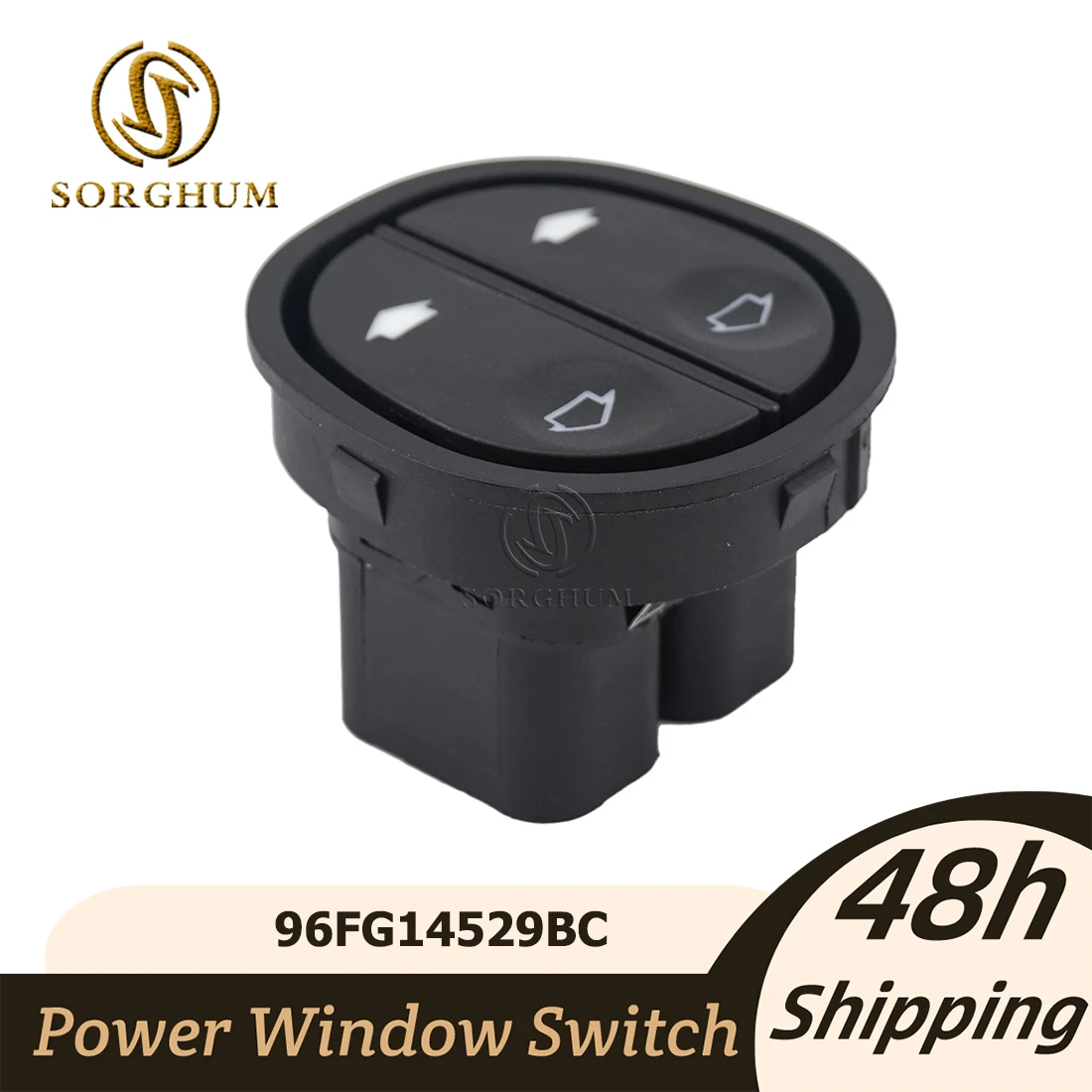 

Sorghum Driver Side Electric Power Window Control Lifter Switch Button for Ford Fiesta Fusion KA Puma Transit Connect 96FG14529B