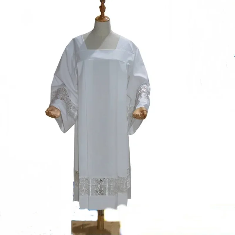 

Surplice Cotta Rochet Roman Catholic Anglican Bishop Choir Dress Priest Liturgical Churches White Tunic Vestment Rochett