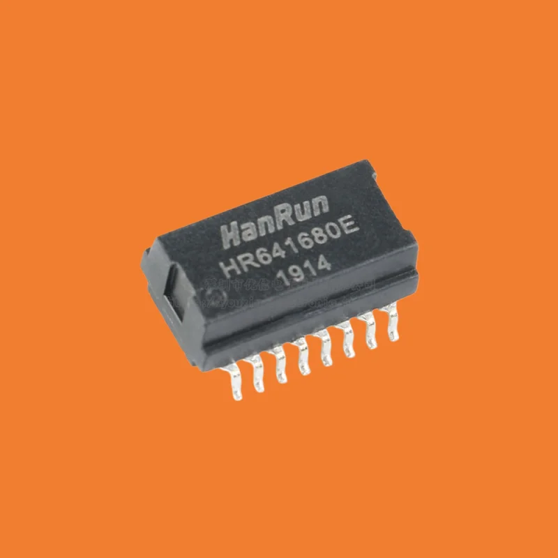 10PCS/original genuine HR641680E patch 16 pin 100Base-T single port network transformer module