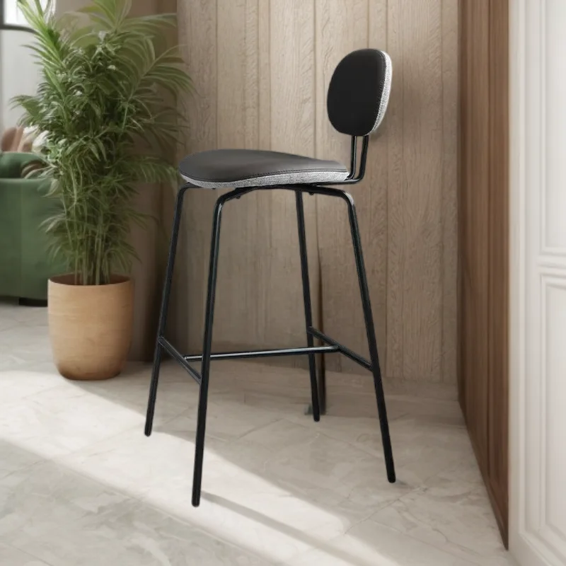 Industrial Stools Restaurant Chairs Dining Metal Minimalist Waiting Chair Luxury Furniture Design High Stool Muebles Kitchen Bar