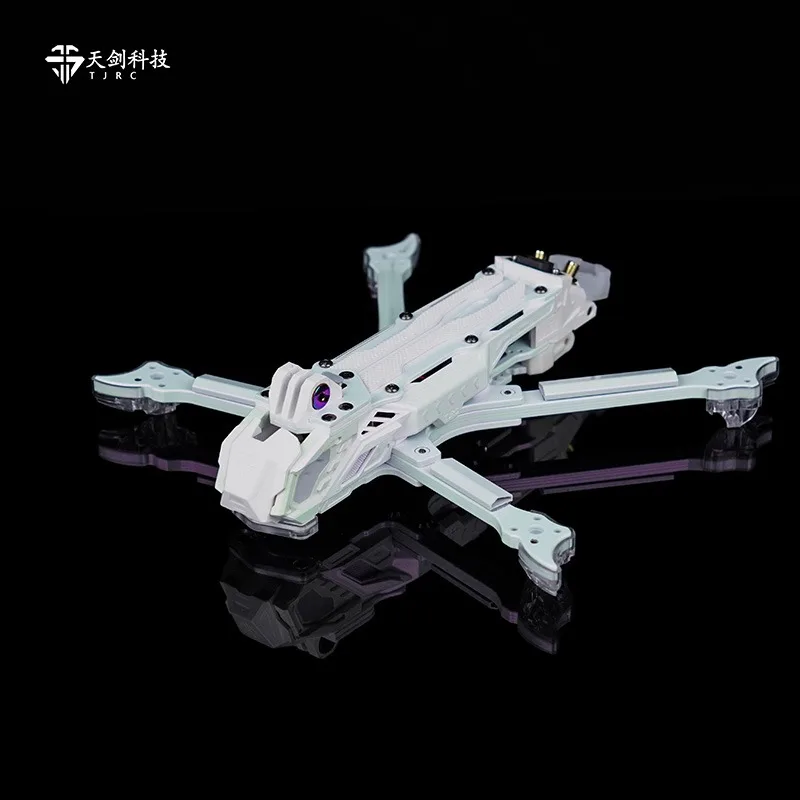 TJRC Sword J5v2 O4 DC Type 5-inch FPV Aircraft Frame for DJI O4 HD & Caddx Vista. Perfect for freestyle and cinematic filming