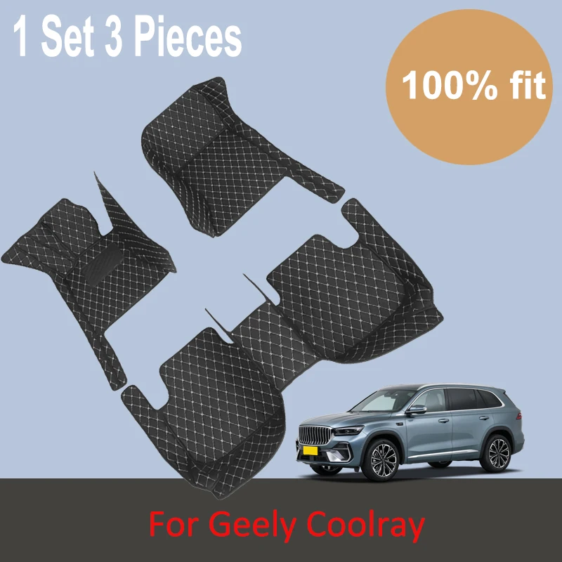 Car Floor Mats For Geely Coolray 2019 2020 2021 2022 2023 2024 2025 Custom Interior Accessories