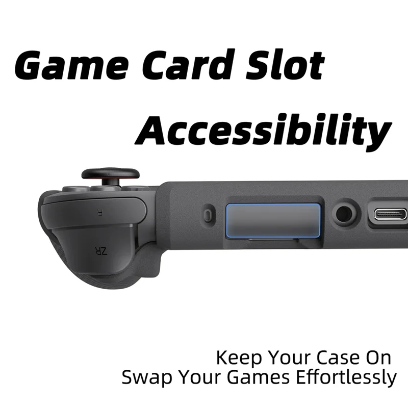 ABSQ-funda protectora para Switch 2 + cubierta superior, cubierta estable, carcasa suave de TPU para Nintendo Switch 2, funda para consola de juegos